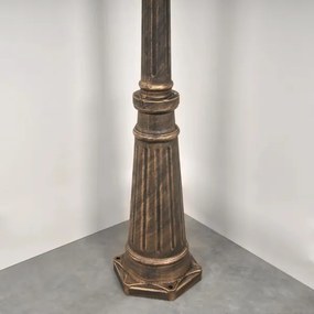 Lampada esterna 3xE27/20W/230V IP43 2,58 m effetto patina