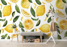 Carta da parati – Limoni Estivi