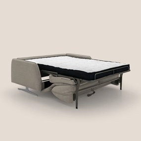 Texas Divano letto matrimoniale moderno in tessuto impermeabile T19 beige