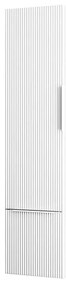 Colonna per mobile bagno Modula BADEN HAUS 1 cassetto 1 anta P 38 x L 35 x H 150 cm bianco opaco
