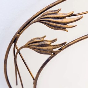 Orion DL 7-509/40 - Plafoniera FLEUR 2xE27/60W/230V diametro 40 cm bronzo