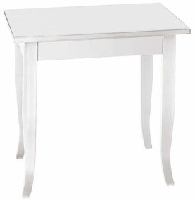 EDGAR - tavolo da pranzo in legno massello cm 80 X 80