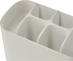 Portaspazzolino verticale beige in plastica EasyStore – Joseph Joseph