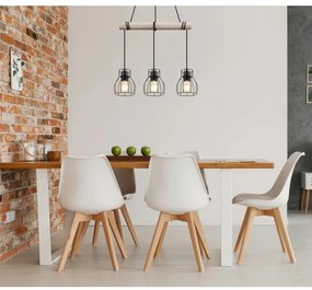 Globo 15326-3H - Lampadario a sospensione con filo MINA 3xE27/40W/230V