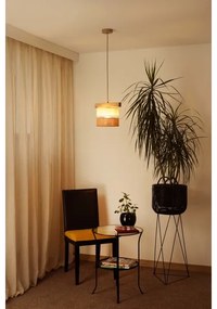 Brilagi - Lampadario a sospensione con filo FOREST 1xE27/15W/230V pino/beige/color crema