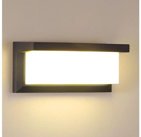 Brilagi - Applique da esterno BRICKY 1xE27/60W/230V antracite IP54