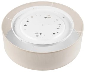 Plafoniera SIRJA DOUBLE 4xE27/15W/230V diametro 45 cm color crema