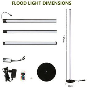 Immax NEO 07776L - LED RGB Lampada dimmerabile AMBIENTE LED/12W/230V Wi-Fi Tuya+RC