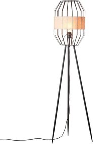 Lampada da terra Slope in ferro, H 134 cm, E27 MAX52W BRILLIANT