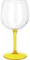 Calice vino in plastica 582 ml giallo Ballon