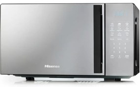 Hisense H20MOMBS4HG forno a microonde Argento Microonde con grill Superficie piana 20 L 700 W