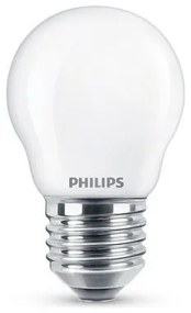 Lampadina LED Philips Sferico E 6,5 W E27 806 lm 4,5 x 7,8 cm (4000 K)