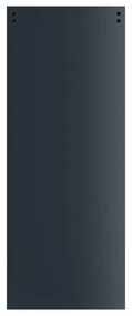 Anta per porta scorrevole Fumè Satin in vetro L 86 x H 215 cm spessore 10 mm, apertura destra
