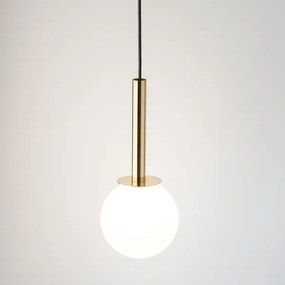 Lampadario a sospensione con filo DAISY 1xG9/12W/230V diametro 14 cm oro/nero/bianco