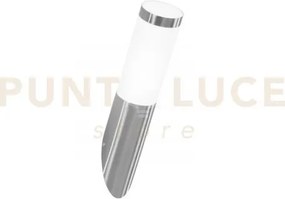 Applique tokyo nikel 1 luce attacco e27 ip44 7,6x37,6cm in acciaio ...