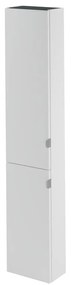 Colonna per mobile bagno Neo SENSEA 2 ante P 17 x L 30 x H 154 cm bianco laccato mdf