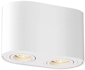 Rabalux 2052 - Faretto KOBALD 2xGU10/42W/230V bianco