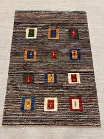Gabbeh Tappeto persiano 100x150 (Iran) Annodato A Mano