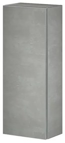 Colonna bagno sospeso H. 75 cm Master grigio cemento con anta reversibile