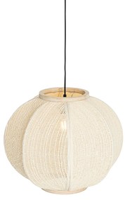 Lampada a sospensione orientale naturale 48 cm - Rob