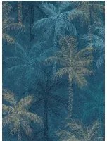 Clarke & Clarke Carta da parati Palmyra - Midnight