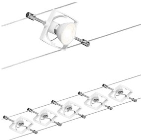 Paulmann 94149 - Set 5xGU5,3/10W faretti per sistema a cavo TECH 230V