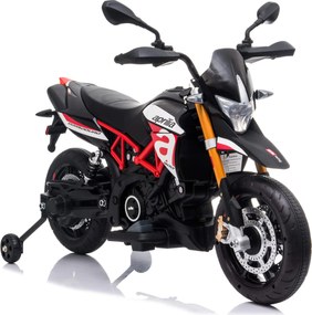 Moto Elettrica per Bambini 12V con Licenza Aprilia Dorsoduro Rossa...