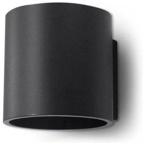 Applique da Parete in Alluminio ORBIS 1 G9 Nera da interno