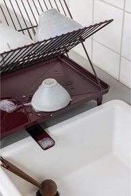 Scolapiatti a due piani burgundy 42x29 cm Dry-It – Mette Ditmer Denmark