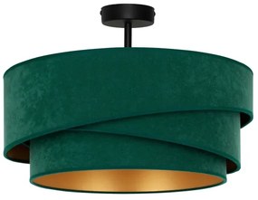 Duolla - Lampadario a plafone KOBO 1xE27/15W/230V diametro 45 cm verde