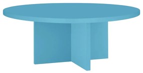 Tavolino rotondo azzurro ø 80 cm Pausa - Really Nice Things