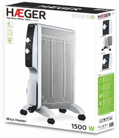 Riscaldamento Haeger MH-15W.006A Bianco 1500 W