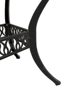 Set da bistrò 3 pz bronzo in alluminio pressofuso