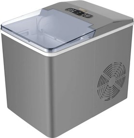 Hyundai - Macchina per il ghiaccio 1200w 12kg grigio - blue ice - hy-im2105-001