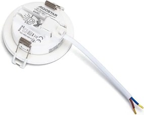 Aigostar- SET 3x Lampada da incasso da esterno LED LED/4,8W/230V 4000K IP65 bianco