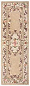 Tappeto in lana marrone 67x210 cm Aubusson - Flair Rugs