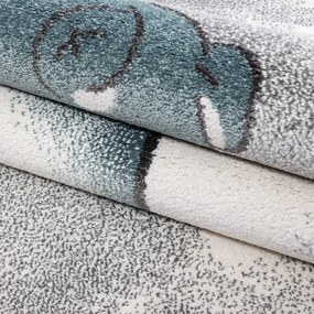 Tappeto per bambini blu-grigio 140x200 cm Kids - Ayyildiz Carpets