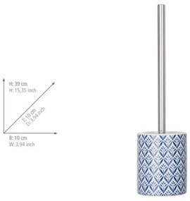 Scopino WC blu in ceramica Lorca – Wenko