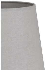 Duolla - Paralume per lampada da tavolo CLASSIC M E27 diametro 24 cm grigio