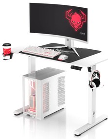 Scrivania Diablo X-Tensio 1100 1100 regolabile in altezza bianco