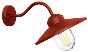 Elstead KLAMPENBORG-OXR- Lampada da esterno KLAMPENBORG 1xE27/60W/230V IP44 rossa