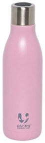 Asobu UV-Light Bottle Pink 0.5 Litri