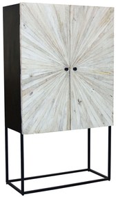 SPIRAL - dispensa 4 ante legno e ferro