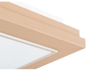 Argon 7267 - Plafoniera TABOR 2xE27/15W/230V 32x32 cm beige