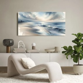 Quadro su tela – Onde mattutine sulla costa