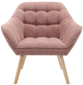 Poltrona in Tessuto Rosa chiné  - CASERTA