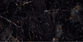 Mexen Champion Gres nero smaltato rett. G1, piastrella pavimento-parete 120 x 60 cm, alta lucentezza - TL202-120-060-00