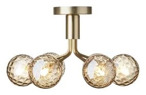 Nuura - Apiales 6 Plafoniera Brushed Brass/Optic Gold Nuura