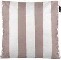 Cuscino divano righe beige 50x50 cm idrorepellente
