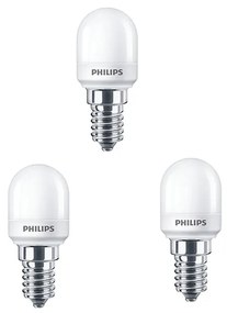 PhilipsPhilips - 3-pack Lampadina LED 1,7W Plastica (150lm) Køleskabs Lampadina E14